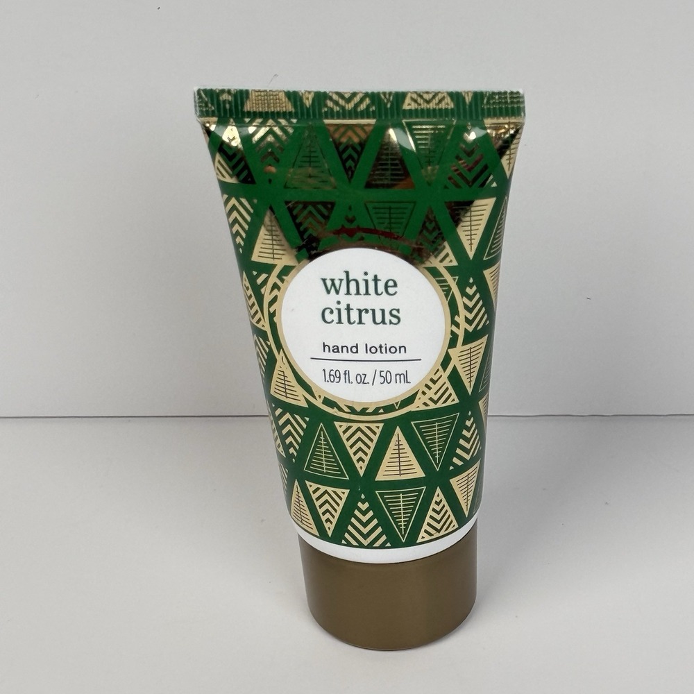 Groovi Beauty White Citrus Hand Lotion‎ 1.69 fl oz 50ml NEW